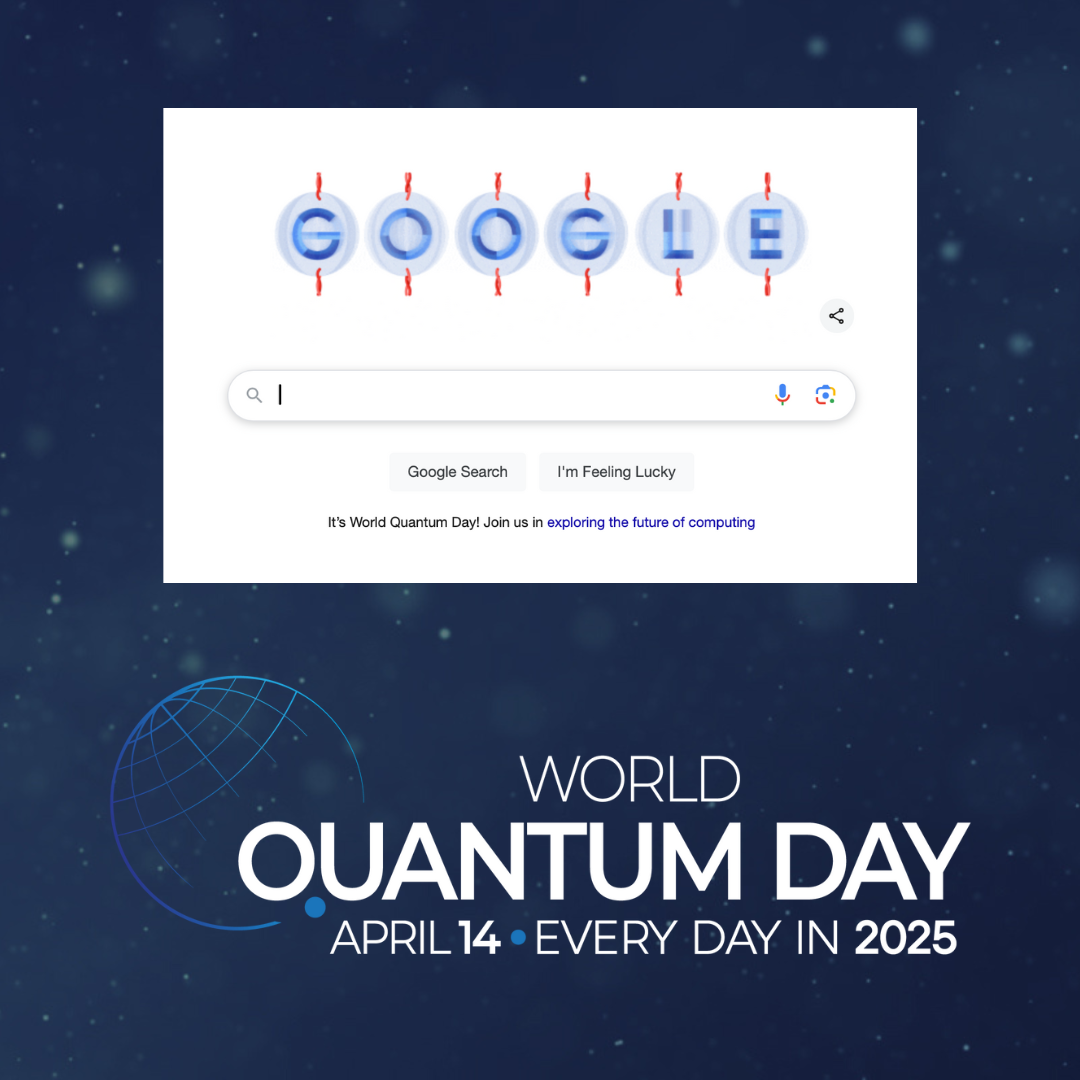 Google Celebrates World Quantum Day with a Doodle Tribute image