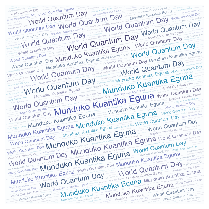 "World Quantum Day" in Basque image