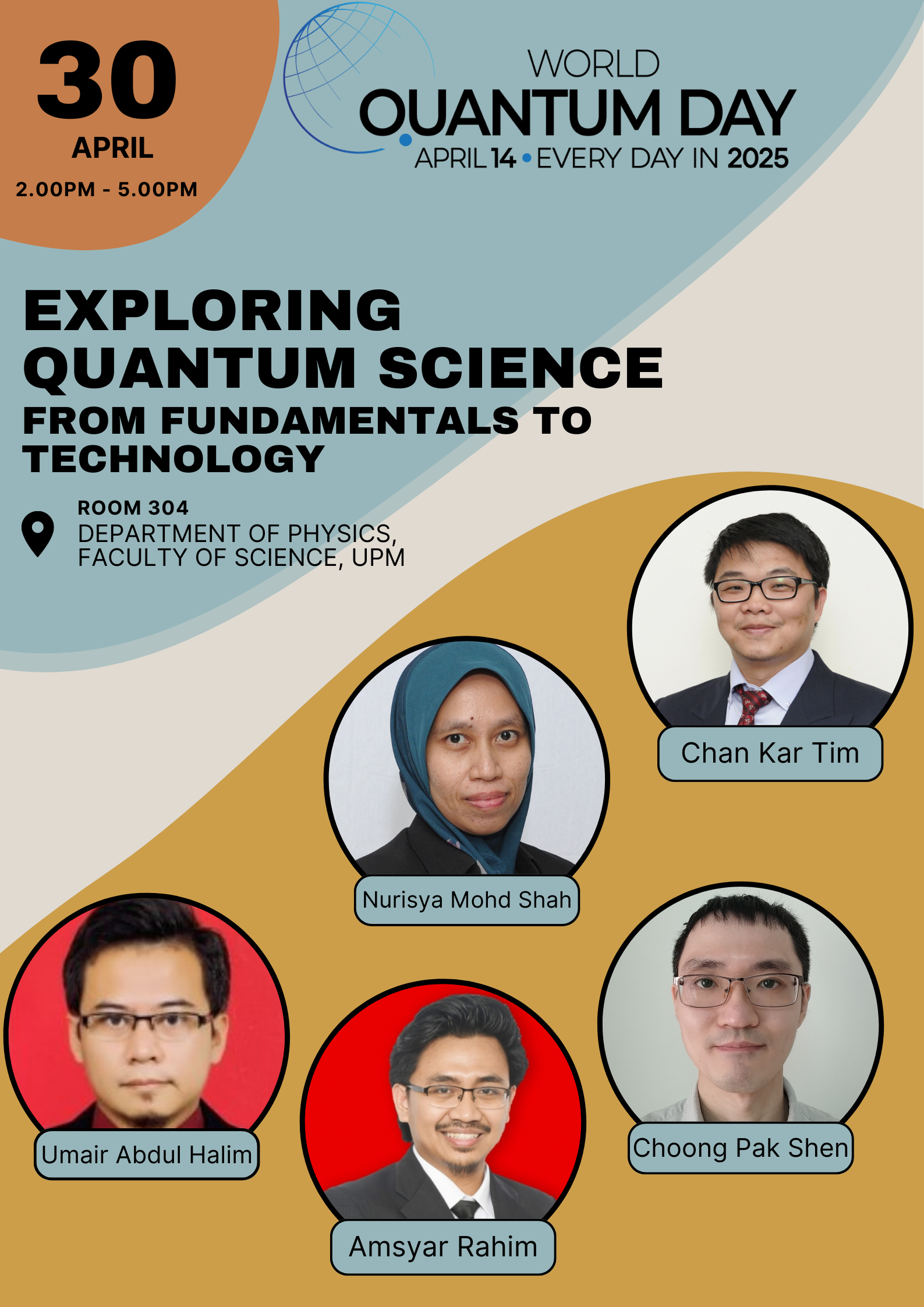 Half-Day Seminar on Quantum Science: From Fundamentals to Technology alt